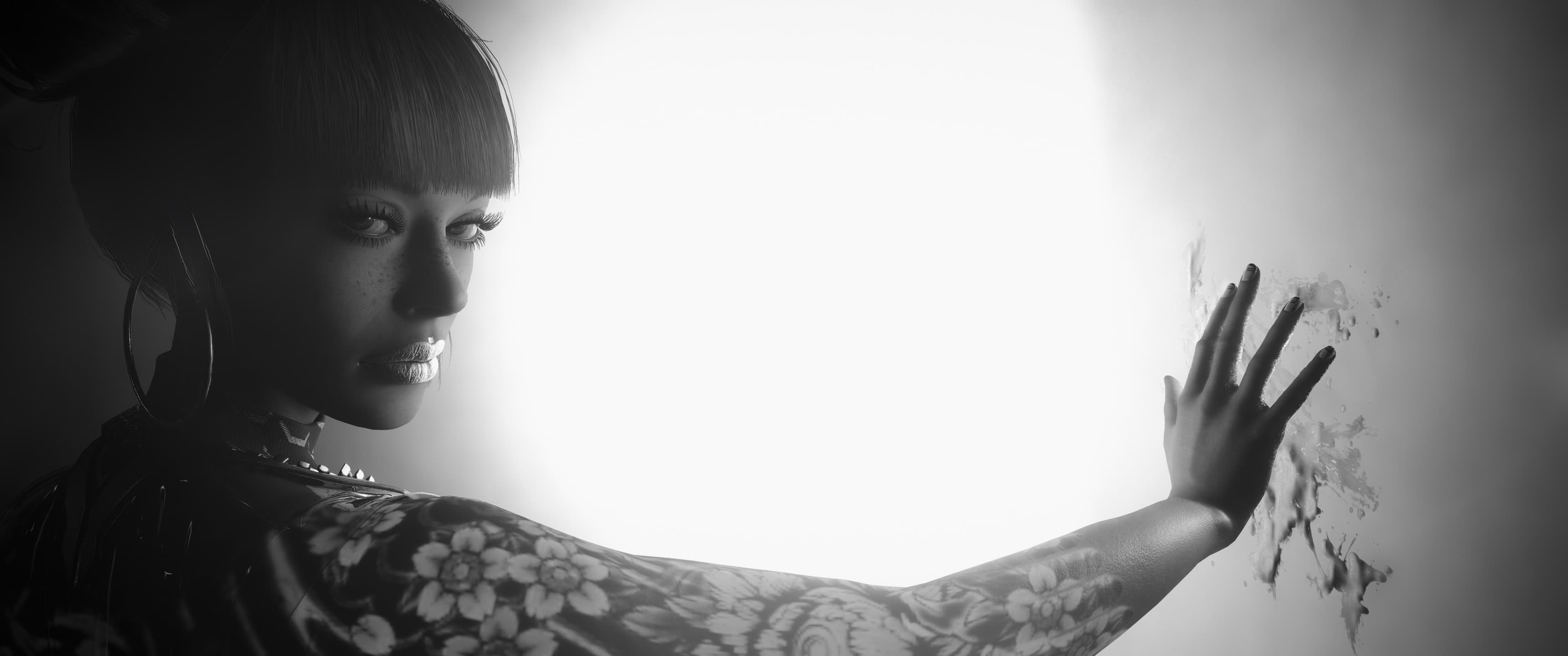 Cheri — gallery shot 07, B&W editorial